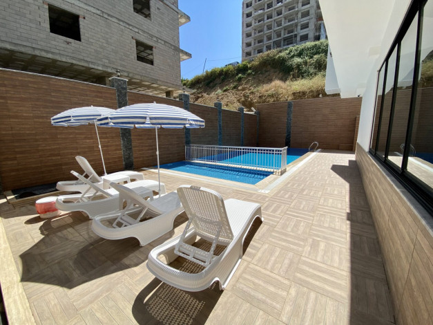 Новая квартира в современном комплексе в Махмутларе, Алания, 55 м2 - Ракурс 8