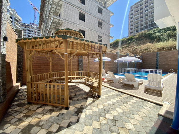 Новая квартира в современном комплексе в Махмутларе, Алания, 55 м2 - Ракурс 9