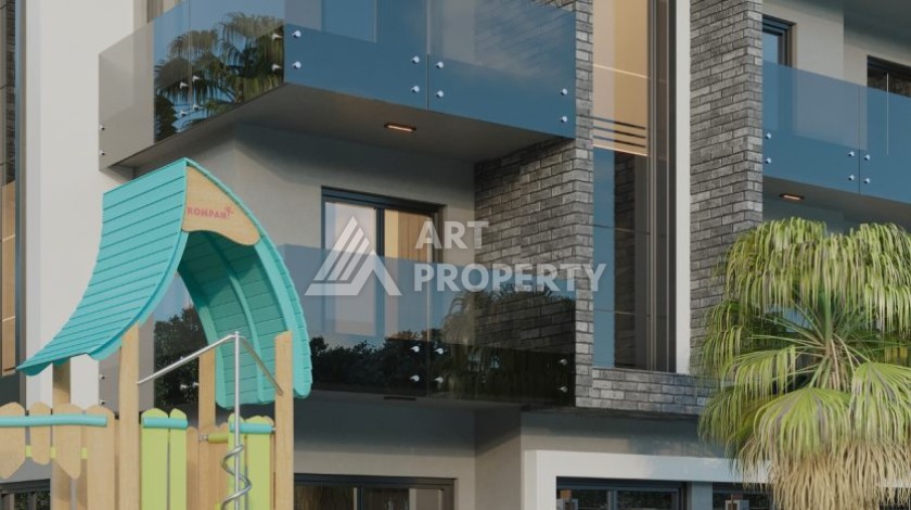 Квартира 1+1 в новой элитной резиденции, 62 кв.м. Махмутлар, Алания. - Ракурс 28