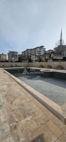 Квартира 1+1 в новой элитной резиденции, 62 кв.м. Махмутлар, Алания. - Ракурс 30