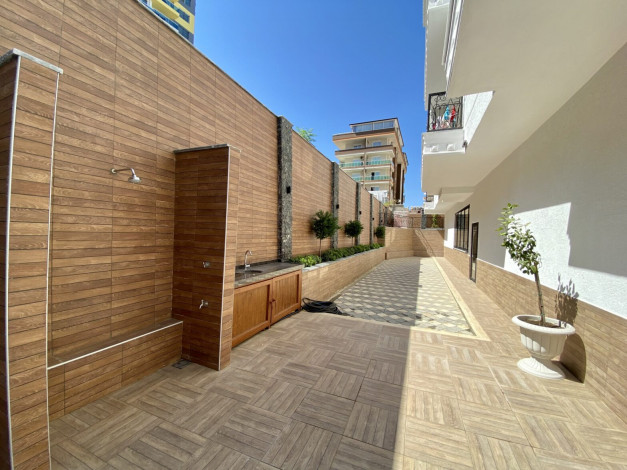 Новая квартира в современном комплексе в Махмутларе, Алания, 55 м2 - Ракурс 11