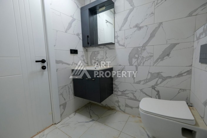 Пентхаус 2+1 с видом на море и крепость, 105 кв.м. Оба, Алания. - Ракурс 11