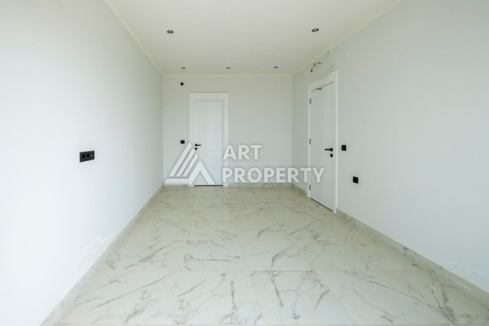 Пентхаус 2+1 с видом на море и крепость, 105 кв.м. Оба, Алания. - Ракурс 12