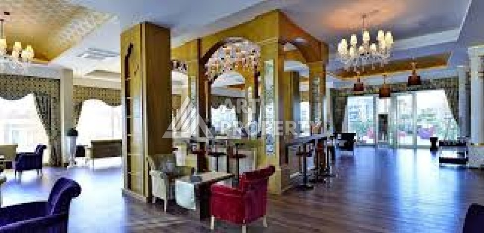 Квартира 1+1 с видом на море в элитной резиденции, 75 кв.м. Махмутлар, Алания - Ракурс 24