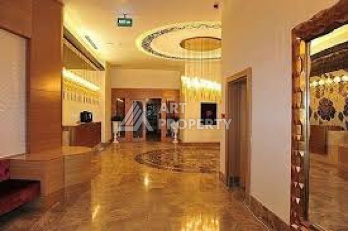 Квартира 1+1 с видом на море в элитной резиденции, 75 кв.м. Махмутлар, Алания - Ракурс 30