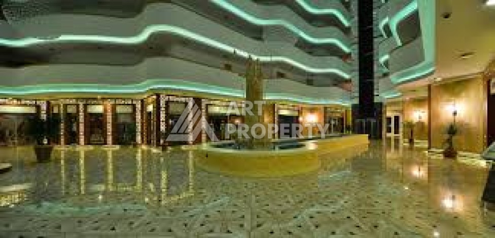 Квартира 1+1 с видом на море в элитной резиденции, 75 кв.м. Махмутлар, Алания - Ракурс 34