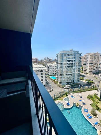 Меблированная квартира 1+1 в комплексе отельного типа, 55 кв.м. Махмутлар, Алания. - Ракурс 4