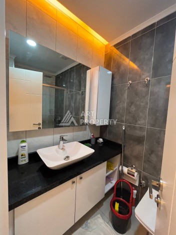 Меблированная квартира 1+1 в комплексе отельного типа, 55 кв.м. Махмутлар, Алания. - Ракурс 10