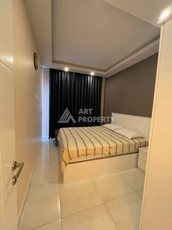 Меблированная квартира 1+1 в комплексе отельного типа, 55 кв.м. Махмутлар, Алания. - Ракурс 12