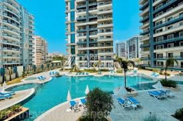 Меблированная квартира 1+1 в комплексе отельного типа, 55 кв.м. Махмутлар, Алания. - Ракурс 27