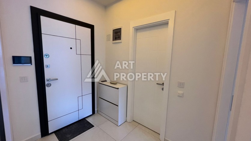 Меблированная квартира 1+1 в престижной резиденции, 55 кв.м. в Махмутларе - Ракурс 5