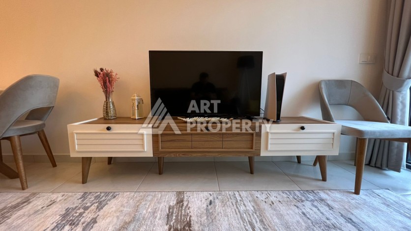 Меблированная квартира 1+1 в престижной резиденции, 55 кв.м. в Махмутларе - Ракурс 10