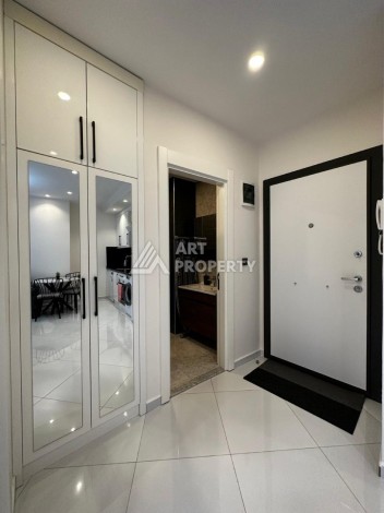 Квартира 1+1 в резиденции отельного типа в Махмутларе, 55 кв.м. - Ракурс 8