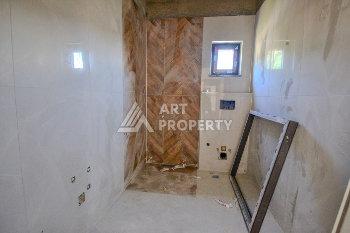 Дуплекс 3+1 с видом на море и крепость, 160 кв.м. Буюкхасбахче, Алания. - Ракурс 11