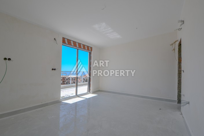 Дуплекс 3+1 с видом на море и крепость, 160 кв.м. Буюкхасбахче, Алания. - Ракурс 15