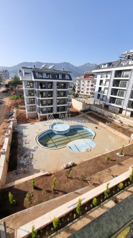 Квартира 2+1 в новом комплексе, 80 кв.м. Оба, Алания - Ракурс 13