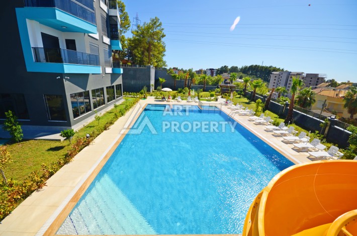 Квартира 1+1 с видом на море и лес в Авсалларе, 55 кв.м. - Ракурс 4