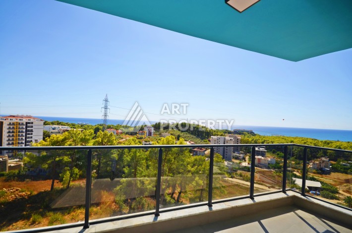 Квартира 1+1 с видом на море и лес в Авсалларе, 55 кв.м. - Ракурс 11