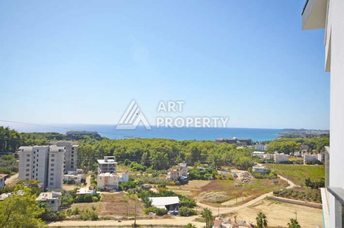 Квартира 1+1 с видом на море и лес в Авсалларе, 55 кв.м. - Ракурс 13