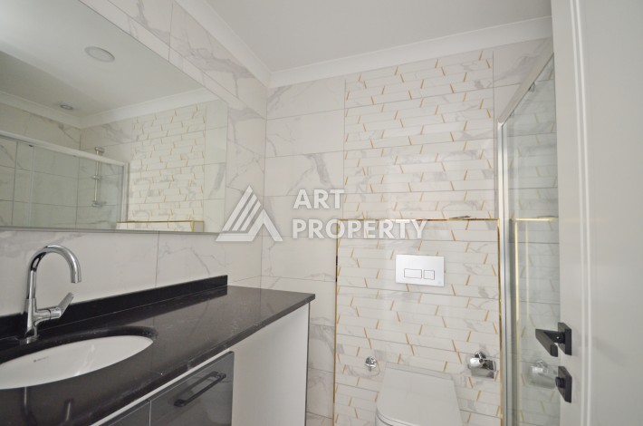 Квартира 1+1 с видом на море и лес в Авсалларе, 55 кв.м. - Ракурс 17