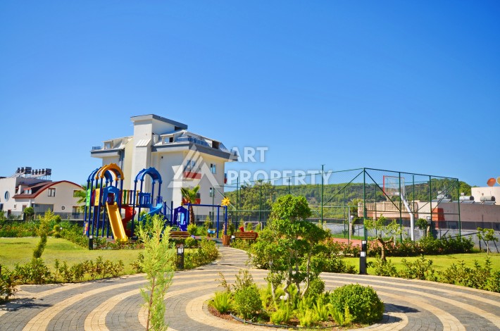 Квартира 1+1 с видом на море и лес в Авсалларе, 55 кв.м. - Ракурс 24