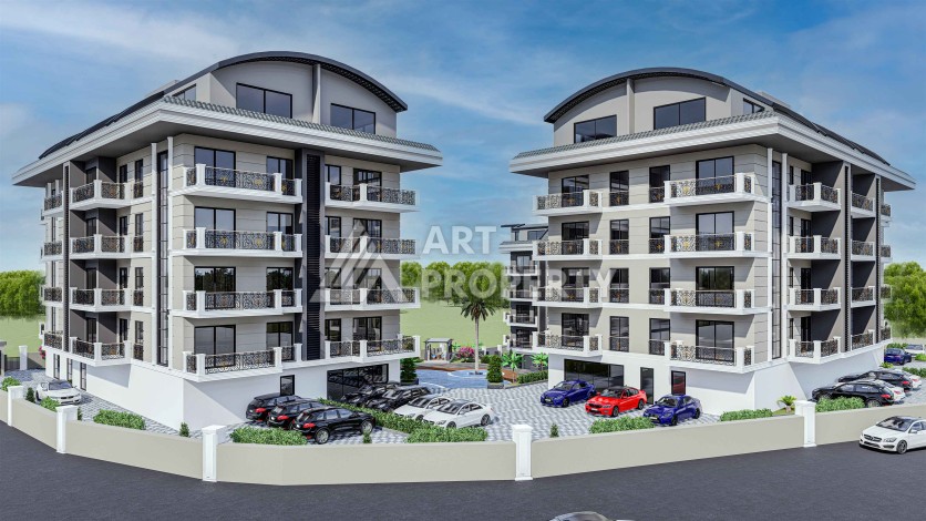 Дуплекс 2+1, 90 кв.м. по супер-цене! Оба, Алания - Ракурс 14