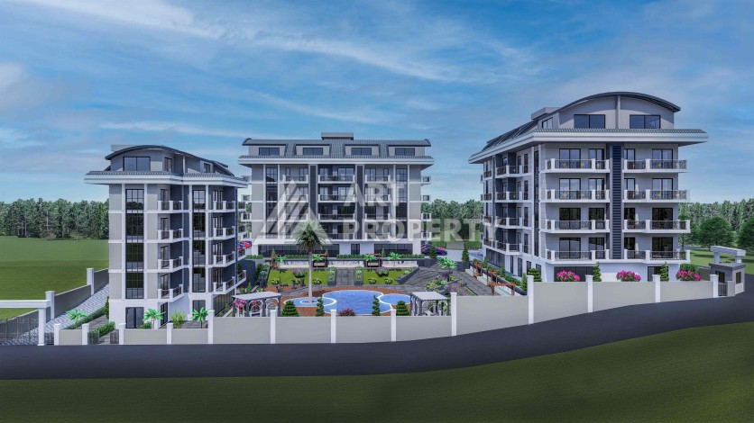 Дуплекс 2+1, 90 кв.м. по супер-цене! Оба, Алания - Ракурс 18