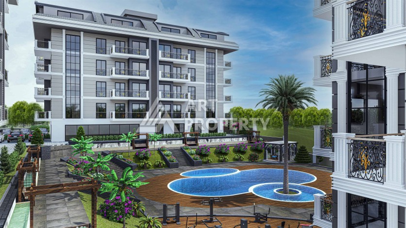 Дуплекс 2+1, 90 кв.м. по супер-цене! Оба, Алания - Ракурс 19