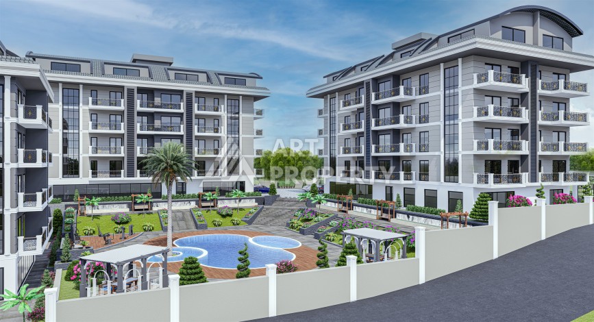 Дуплекс 2+1, 90 кв.м. по супер-цене! Оба, Алания - Ракурс 33