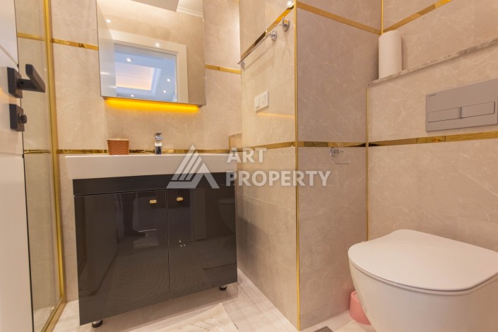 Квартира 1+1 люкс класса в Махмутларе, 55 кв.м. - Ракурс 9