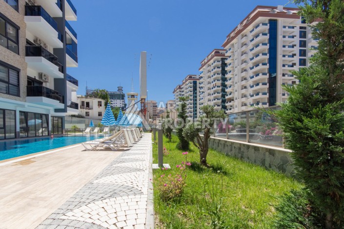 Просторная квартира 1+1 в современном комплексе, 67 кв.м. в Махмутларе. - Ракурс 16