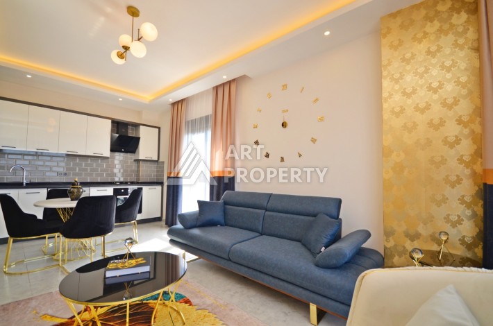 Роскошная квартира 1+1 в районе Авсаллар с видом на море, 55 кв.м. - Ракурс 4