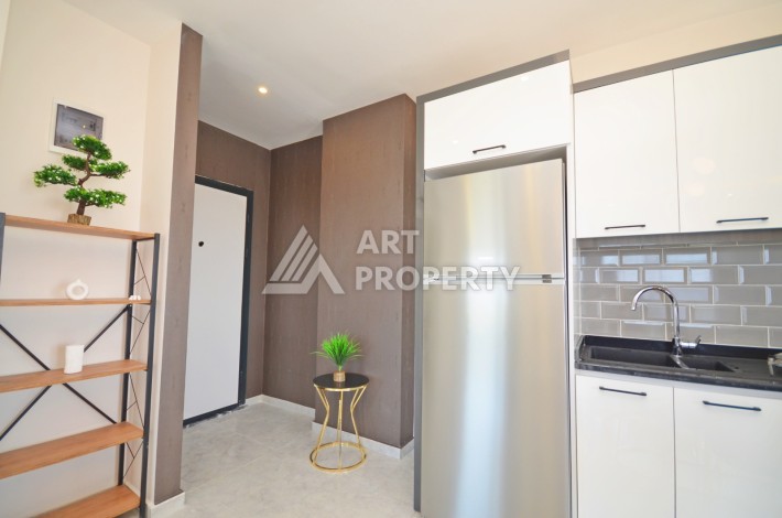 Роскошная квартира 1+1 в районе Авсаллар с видом на море, 55 кв.м. - Ракурс 7