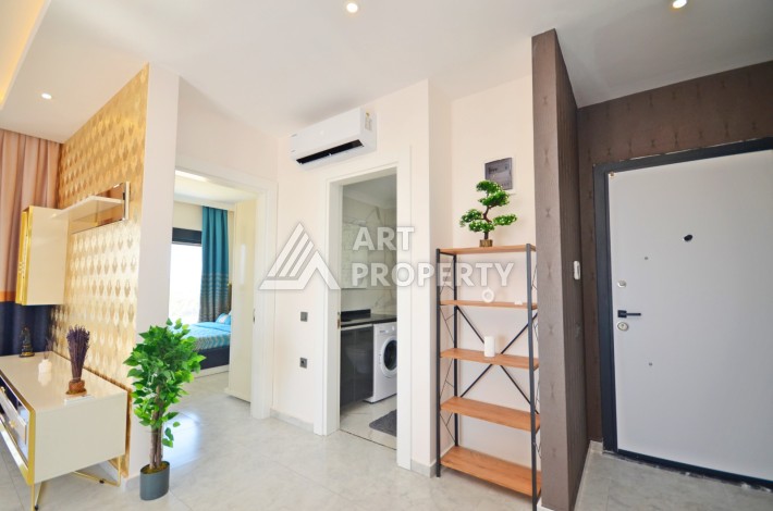 Роскошная квартира 1+1 в районе Авсаллар с видом на море, 55 кв.м. - Ракурс 9