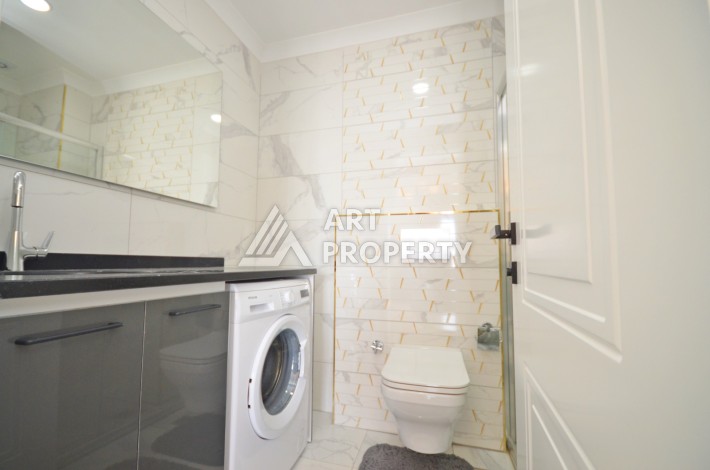 Роскошная квартира 1+1 в районе Авсаллар с видом на море, 55 кв.м. - Ракурс 11