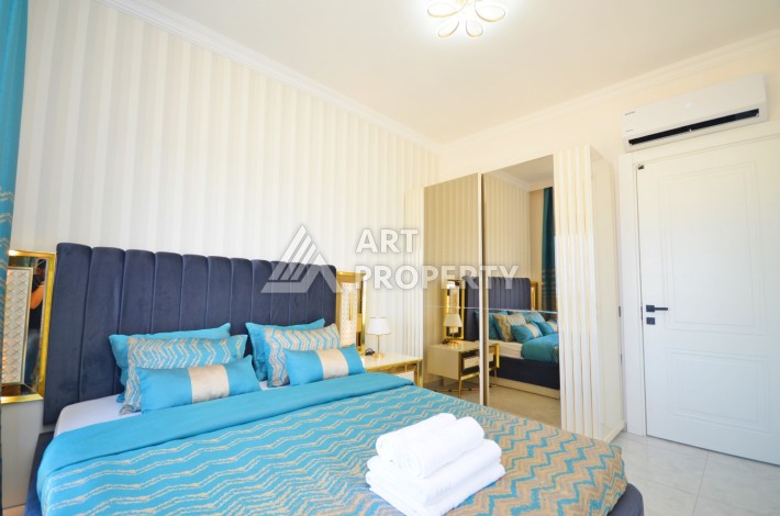 Роскошная квартира 1+1 в районе Авсаллар с видом на море, 55 кв.м. - Ракурс 16