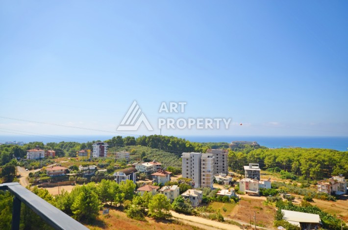 Роскошная квартира 1+1 в районе Авсаллар с видом на море, 55 кв.м. - Ракурс 18