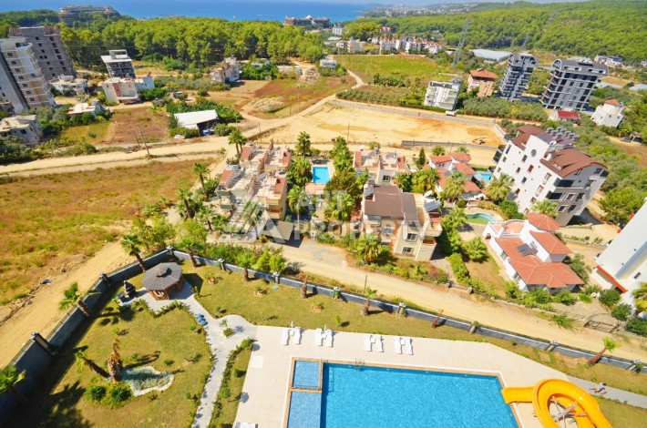 Роскошная квартира 1+1 в районе Авсаллар с видом на море, 55 кв.м. - Ракурс 23