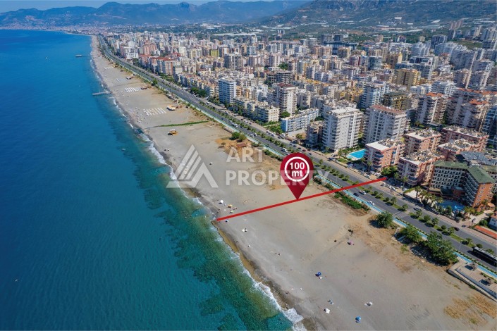 Квартира 2+1 на первой береговой линии, 115 кв.м. в Махмутларе - Ракурс 2