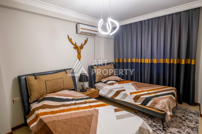 Квартира 2+1 на первой береговой линии, 115 кв.м. в Махмутларе - Ракурс 17