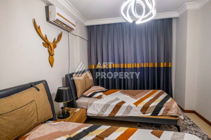 Квартира 2+1 на первой береговой линии, 115 кв.м. в Махмутларе - Ракурс 18