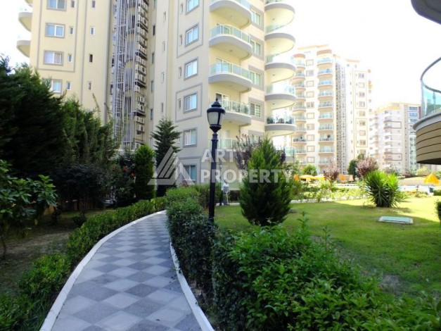 Квартира 2+1 с видом на море и горы, 110 кв.м. Махмутлар, Алания - Ракурс 2