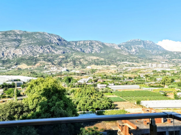 Трехкомнатная квартира с красивым видом на море и горы в Махмутлар, 180 м2 - Ракурс 19