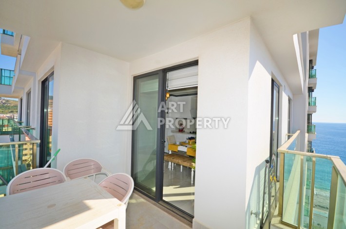 Квартира 2+1 с видом на море в Махмутларе, 80 кв.м. - Ракурс 6