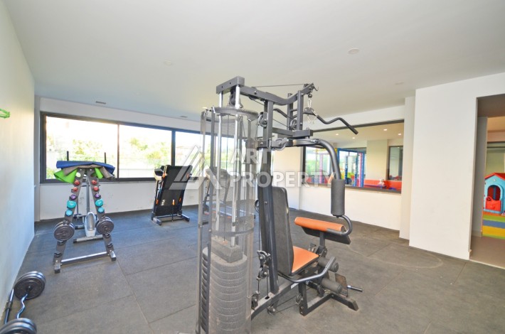 Квартира 2+1 с видом на море в Махмутларе, 80 кв.м. - Ракурс 20