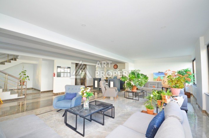 Квартира 2+1 с видом на море в Махмутларе, 80 кв.м. - Ракурс 22