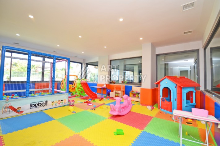 Квартира 2+1 с видом на море в Махмутларе, 80 кв.м. - Ракурс 23