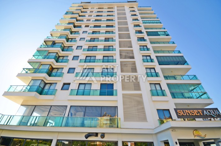 Квартира 2+1 с видом на море в Махмутларе, 80 кв.м. - Ракурс 24