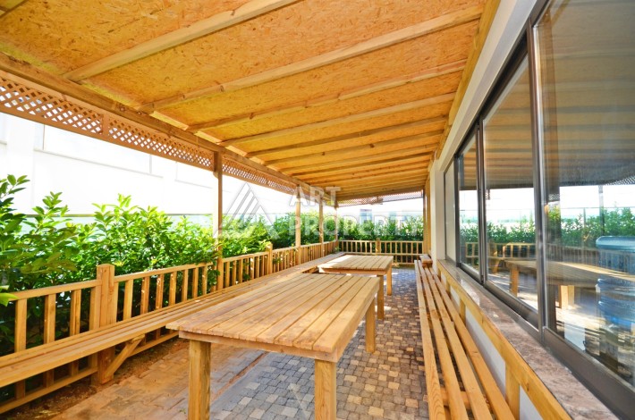 Квартира 2+1 с видом на море в Махмутларе, 80 кв.м. - Ракурс 29