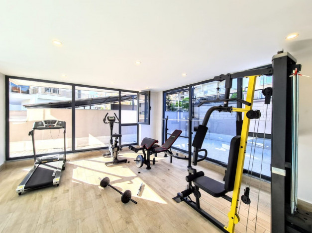 Трехкомнатная квартира с красивым видом на море и горы в Махмутлар, 180 м2 - Ракурс 23